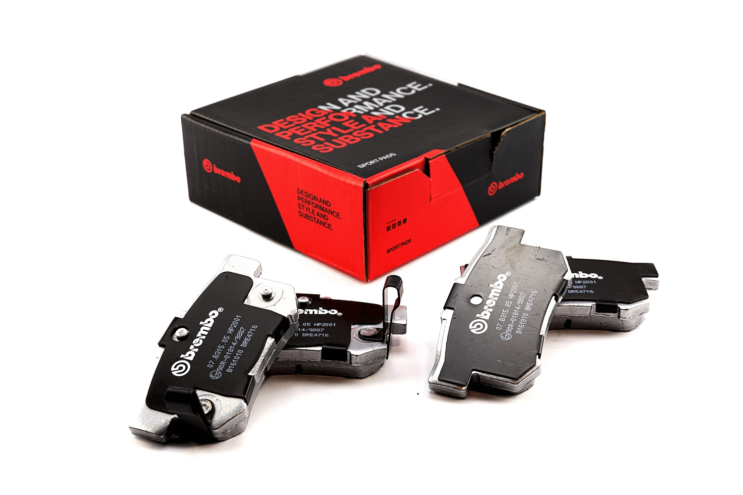 High Performance Brake Pad Set (07.B315.05)