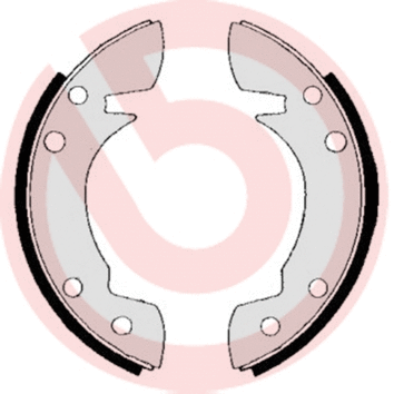 Brake Shoe Set (S 23 558)