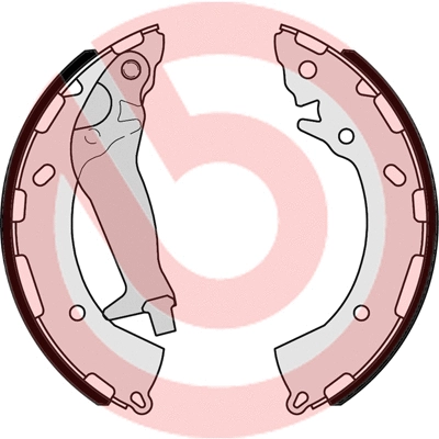 Brake Shoe Set (S 30 525)