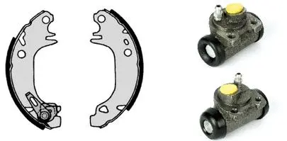 Brake Shoe Set (H 61 049)