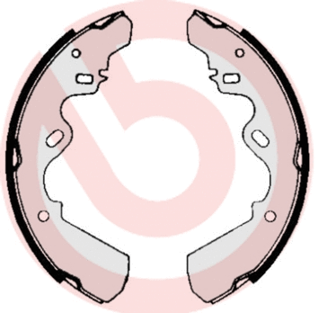 Brake Shoe Set (S 34 504)