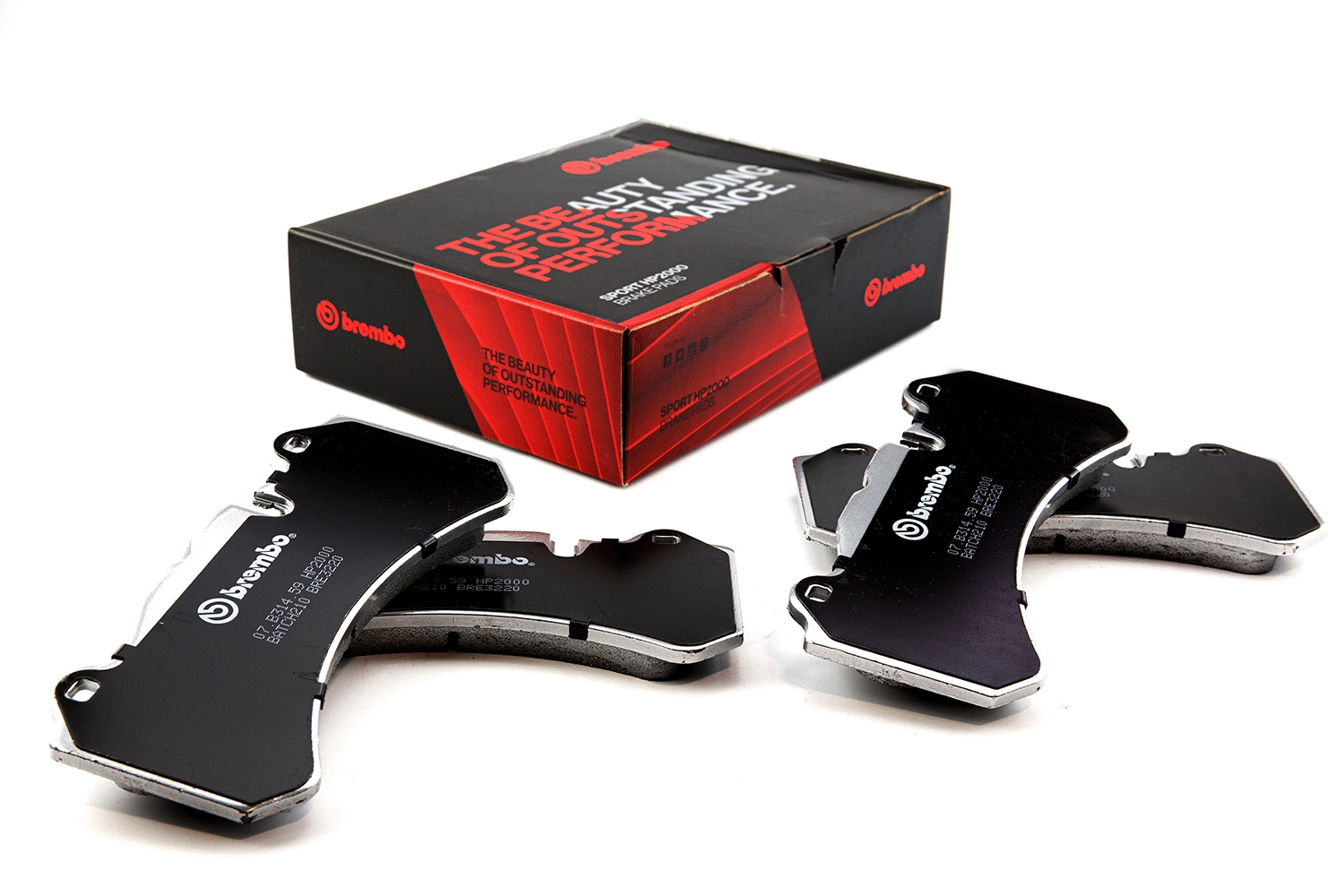 High Performance Brake Pad Set (07.B314.59)