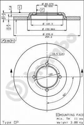 Brake Disc (08.4496.10)
