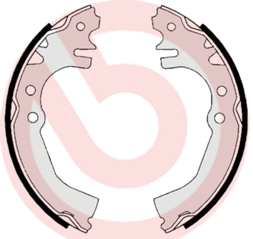 Brake Shoe Set (S 16 513)