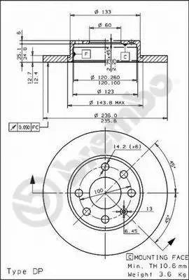 Brake Disc (08.4475.30)