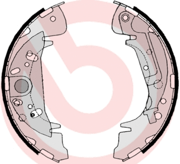 Brake Shoe Set (S 11 504)