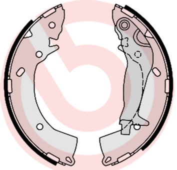 Brake Shoe Set (S 30 519)