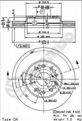 Brake Disc (09.9178.10)