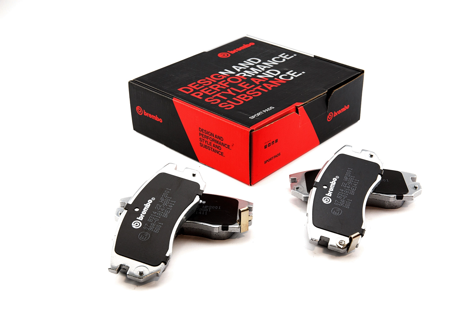 High Performance Brake Pad Set (07.B314.22)