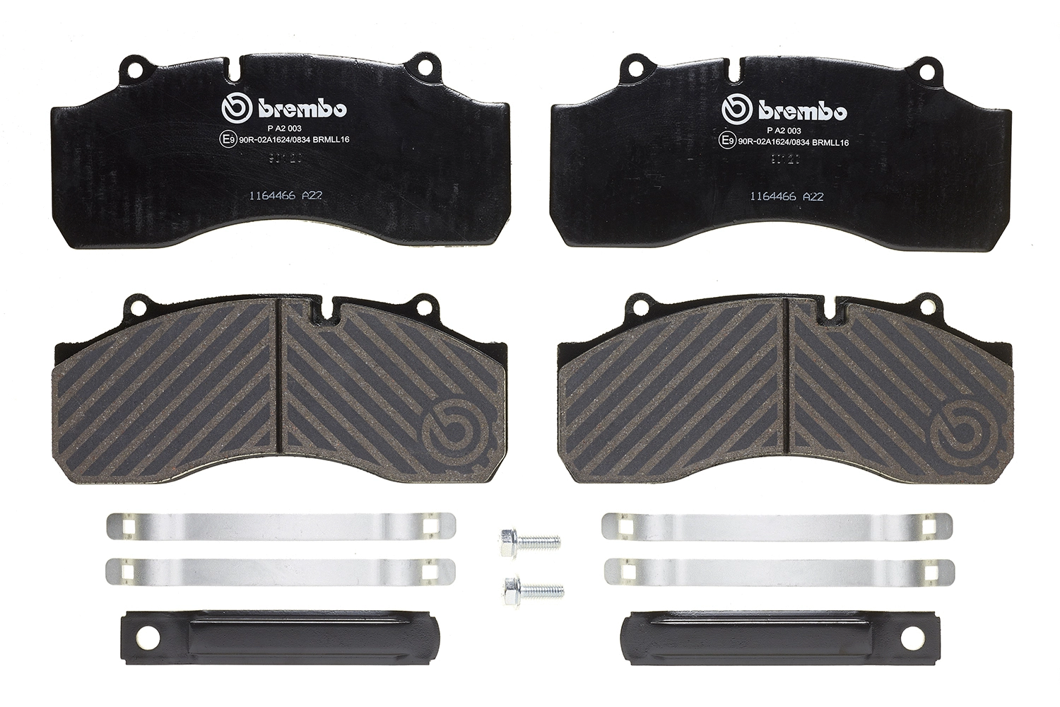 Brake Pad Set, disc brake (P A2 003)