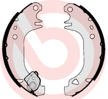 Brake Shoe Set (S 61 536)