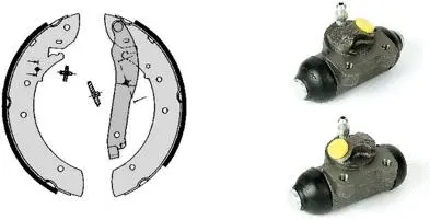 Brake Shoe Set (H 61 026)