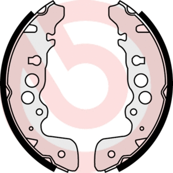 Brake Shoe Set (S 79 521)