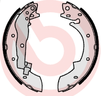 Brake Shoe Set (S 68 540)