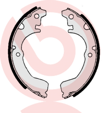 Brake Shoe Set (S 83 516)