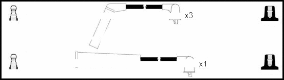 Ignition Cable Kit (HOES690)