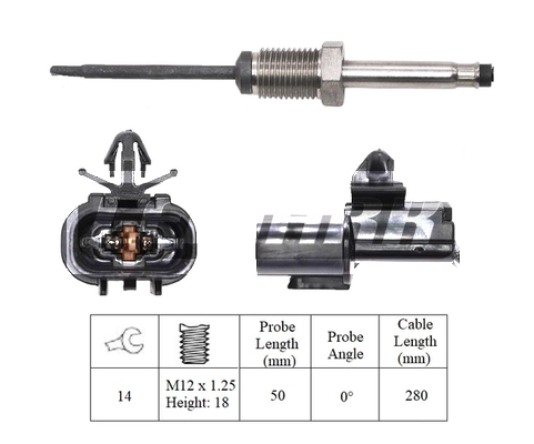 Sensor, exhaust gas temperature (LXT402)