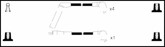 Ignition Cable Kit (HOES531)