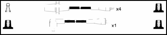 Ignition Cable Kit (HOES185)