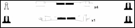 Ignition Cable Kit (HOES547)