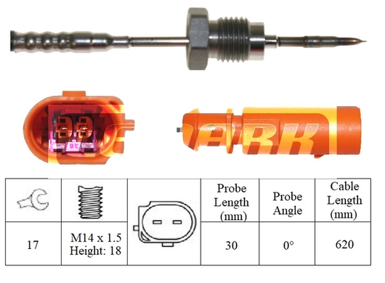 Sensor, exhaust gas temperature (LXT401)