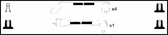 Ignition Cable Kit (HOES440)