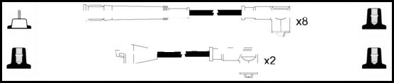 Ignition Cable Kit (HOES632)
