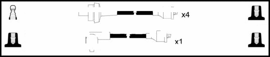 Ignition Cable Kit (HOES870)