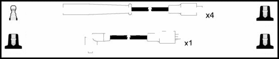 Ignition Cable Kit (HOES418)