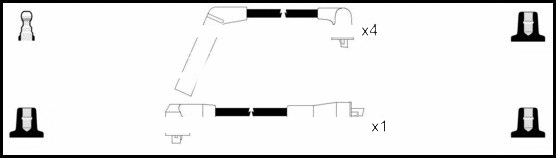 Ignition Cable Kit (HOES747)