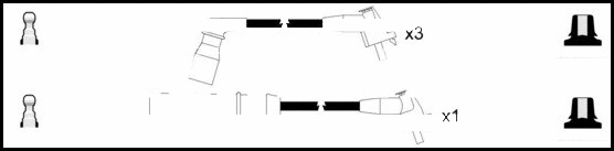 Ignition Cable Kit (HOES763)