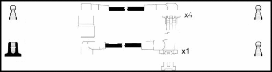 Ignition Cable Kit (HOES217)