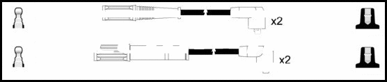 Ignition Cable Kit (HOES1028)