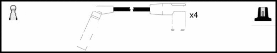 Ignition Cable Kit (HOES917)