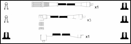 Ignition Cable Kit (HOES585)