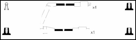 Ignition Cable Kit (HOES1116)