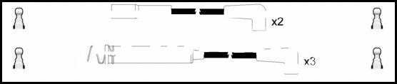 Ignition Cable Kit (HOES100)