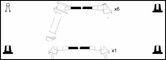 Ignition Cable Kit (HOES761)