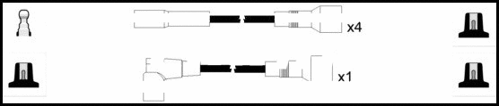Ignition Cable Kit (HOES614)