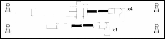 Ignition Cable Kit (HOES948)