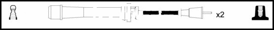 Ignition Cable Kit (HOES1353)