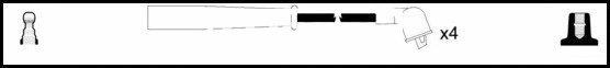 Ignition Cable Kit (HOES919)
