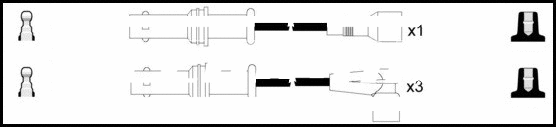 Ignition Cable Kit (HOES349)