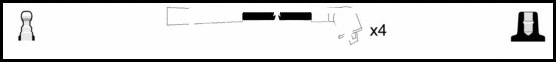 Ignition Cable Kit (HOES705)