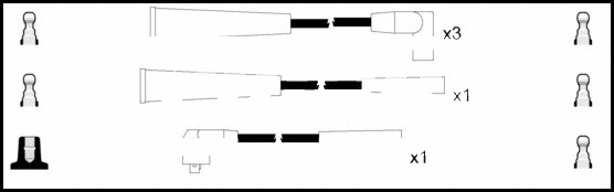 Ignition Cable Kit (HOES396)