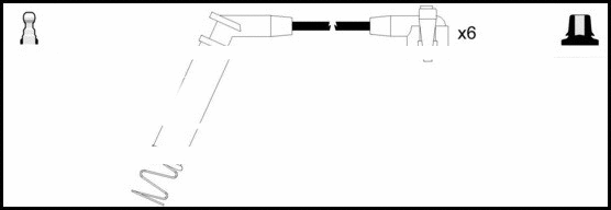 Ignition Cable Kit (HOES1371)