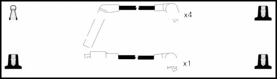 Ignition Cable Kit (HOES976)