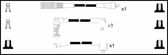 Ignition Cable Kit (HOES138)
