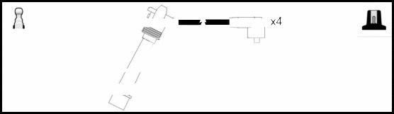 Ignition Cable Kit (HOES856)