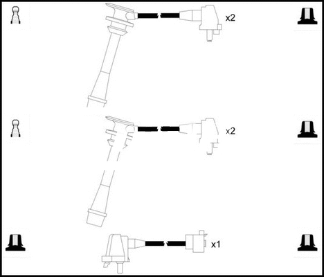 Ignition Cable Kit (HOES642)